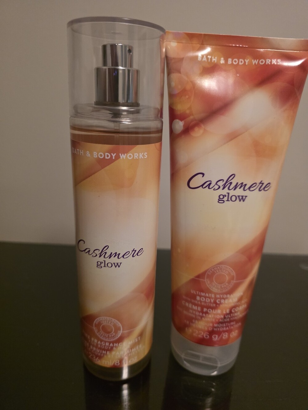 Bath & Body Works Cashmere Glow Fragrance Mist & Body Cream